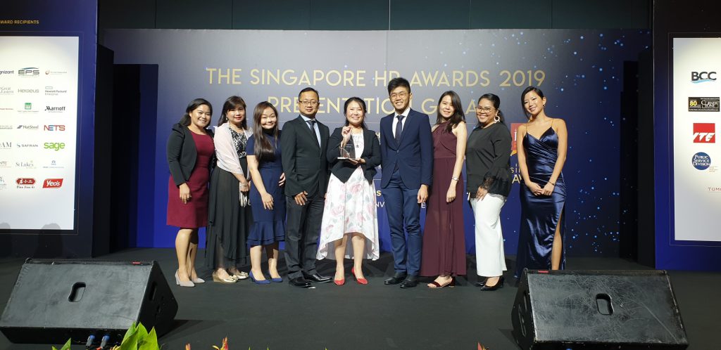 EPS Gala dinner event: Singapore HR Awards 2019 | EPS Recruitment Agency Singapore